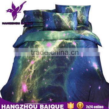 2016 Fashion Wholesale Digital Printed Galaxy Bedding