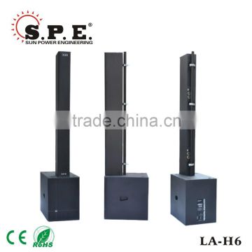 SPE Audio, Line array, LA-H6 & SP-118B, Power passive column system