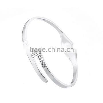 Fashion zircon stainless steel jewelry high quality bangle cuff bangle