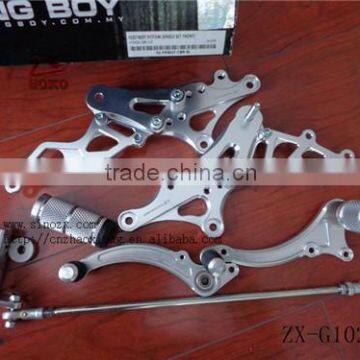 assemble motorcycle footrest/motorcycle tuning parts/motorcycle aluminum parts