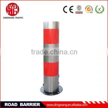 Stainless Steel Movable Road Barrier with key