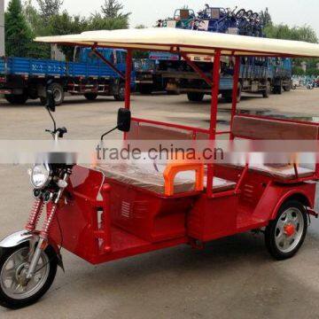 48V 850W electric rickshaw for passenger, electric tricycle