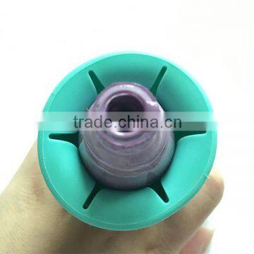 colorful soft silicone wearable nail polish holder