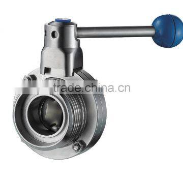 SS 316L Stainless Steel Hygienic Electric Butterfly Valve
