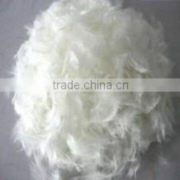 High filling power washed large white feathers for sale