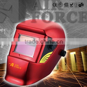 AF V350F-4 riland welding helmet protection for welding red battery powered welding helmet