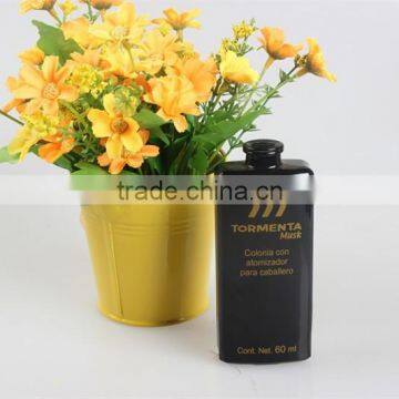 60ml china factory black perfume glass bottles customized