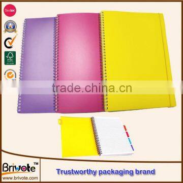 Spiral Harcover Notebook/competitive Price Hardcover Notebooks for Students/notebook With Elastic Strap photo-3