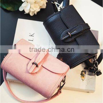 Korean Fashion Single Shoulder pu Leather Crocodile Lady Women's Shopping Hand Bag photo-2