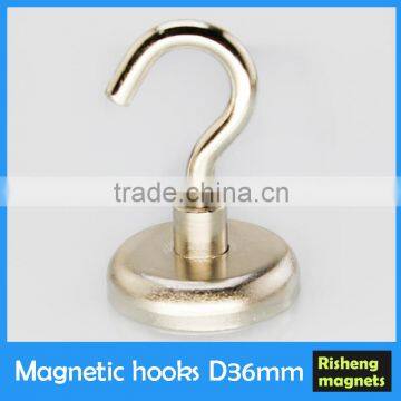 D36 Pot magnet N35 Rare Earth Neodymium magnetic hooks large magnet