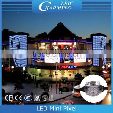 Turkey Shopping Mall slim lighting led mini pixel for outdoor building wall lighting