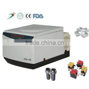 Benchtop High Capacity refrigerated Centrifuge for hopitals,scientific research TDL-5M