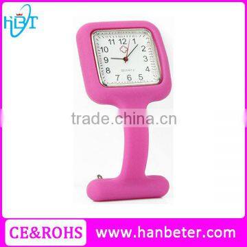 Nurse watch silicone promotional japan movt silicon thin vogue watch