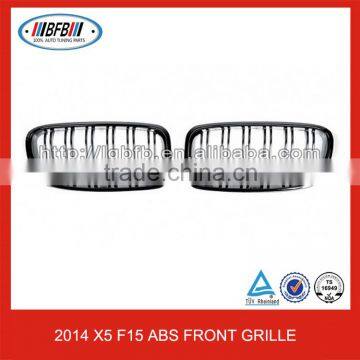 For BMW X5 F15 Car Grill ABS Front Grille Gloss Blcak