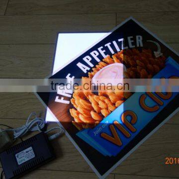 ROHS&CE PASS High quality&High luminance EL Flashing advertising 381mmX300mm AC110V-240V