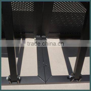 RK aluminum crowd control Barrier aluminum fence for sale