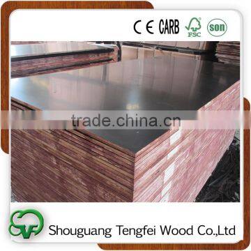 Concrete Shuttering Waterproof Film Faced Plywood