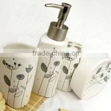 ceramic customize pirate bathroom set