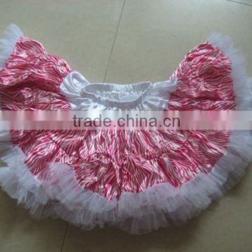 Pink zebra pettiskirt