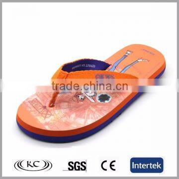 wholse sale promotion soft sole orange CE men beach footwear