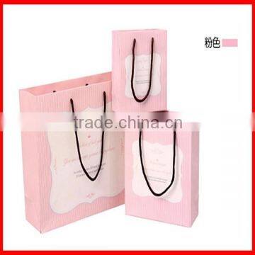 Wholesale Clothing Colorful Paper Gift Bags With Handles