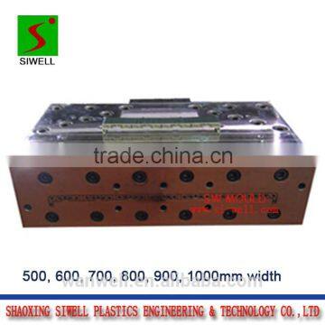 WPC foam wide hollow door panel board mould/die supplier