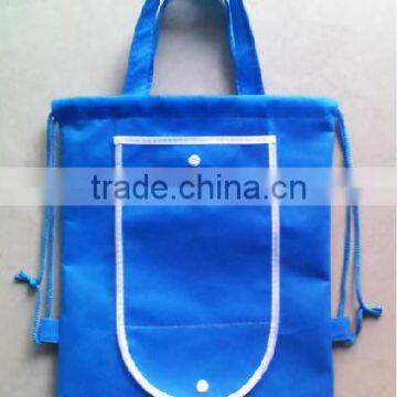 Nonwoven drawstring shopping bags