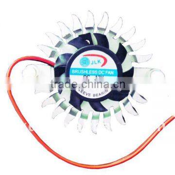 Sunflower laptop cpu cooling fan metal