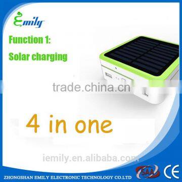 10000mah Solar Power Bank With Induction Charger Led Light and Mini Fan for Smart Phone photo-6