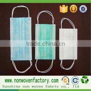 100% pp Spunbond Non Woven Fabric Medical Bedsheets,disposable Sanitary Mask