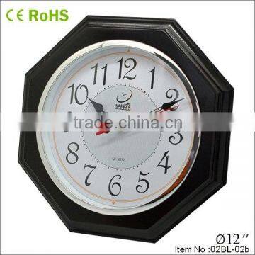 black home decorative wood framed qingfeng clock