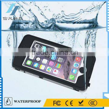 Dustproof Scratchproof Shockproof Waterproof Case for iPhone 6S 6 With Button And Holder Stand