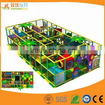 Idoor kids castle indoor playground equipment for schools