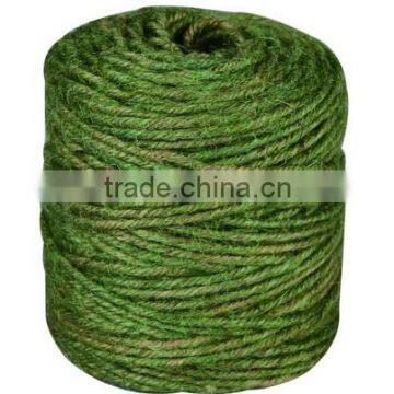 Green Jute TWINE/1 PLY/ NATURAL