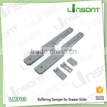 heavy duty plastic soft close buffering damper hardware accessories for drawer