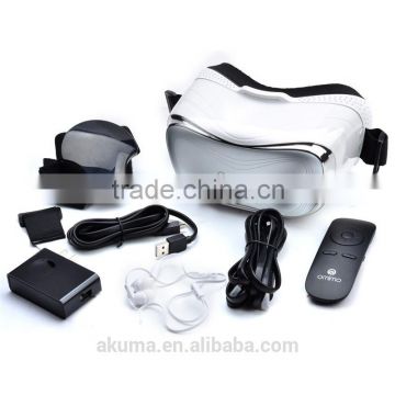 2016 New Factory Price All In One Virtual Reality with HD 1080P for 3d movies and games glasses type vr box