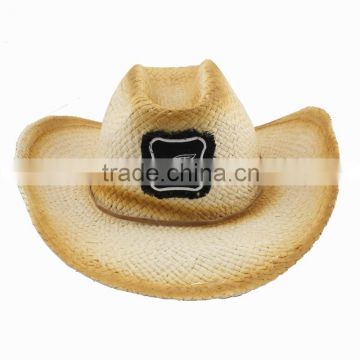 Paper cowboy straw hat