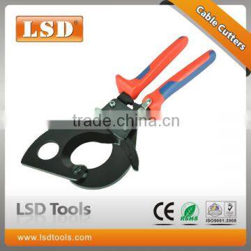 LK-280 cable cutting tool with 1000V insulated handle for cutting 380mm2 CU/AL cables ratcheting cable cutter