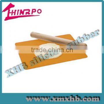 Functional silicone wheat rolling mat for cooking