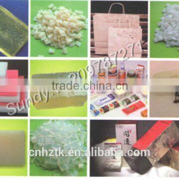 Hot melt adhesives used in Gift adhesive.