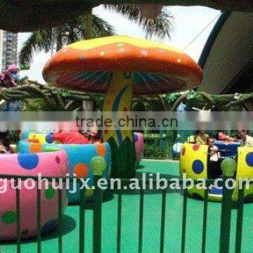 revolving cup of children amusement park