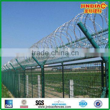 Razor barbed security fence(factory)