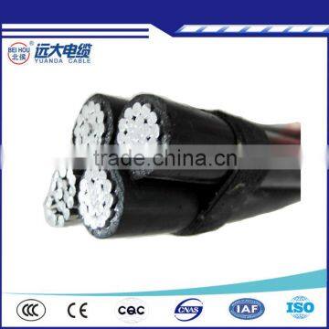 10KV aerial bundle cable with XLPE PE insulation