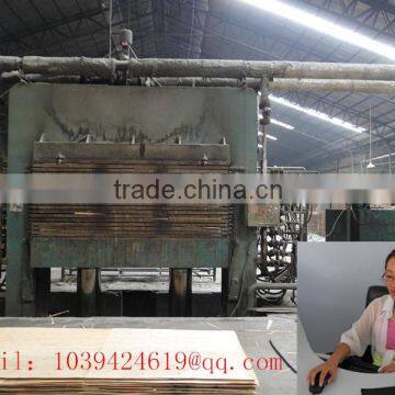 block board/plywood lamination hot press /4x8ft/thickness 3 to 25mm
