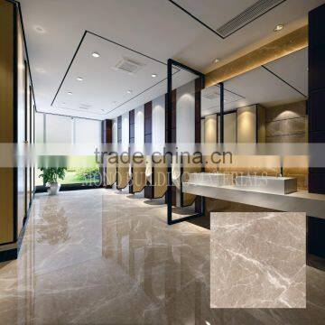 Full polished glazed grey ceramic floor tile designs