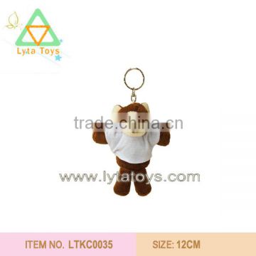 Plush Animal Keychain