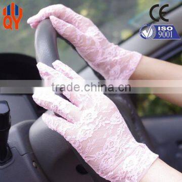 Fashion Lace UV Protective Hand Gloves For Girls