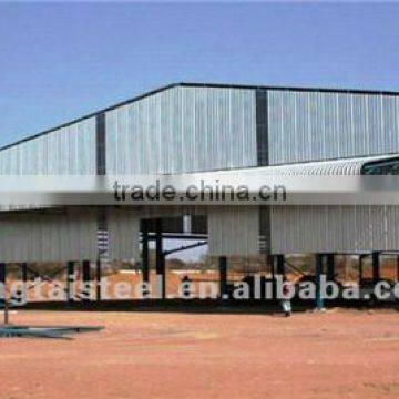 steel structure small prefab industrial storage shed