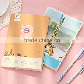 new design custom kraft paper notebooks