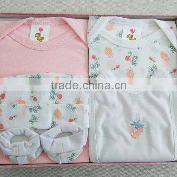 summer girls or boys jersey baby gift set baby clothes set